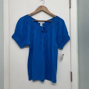 Royal Blue Fashion Avenue Blouse Small 💙